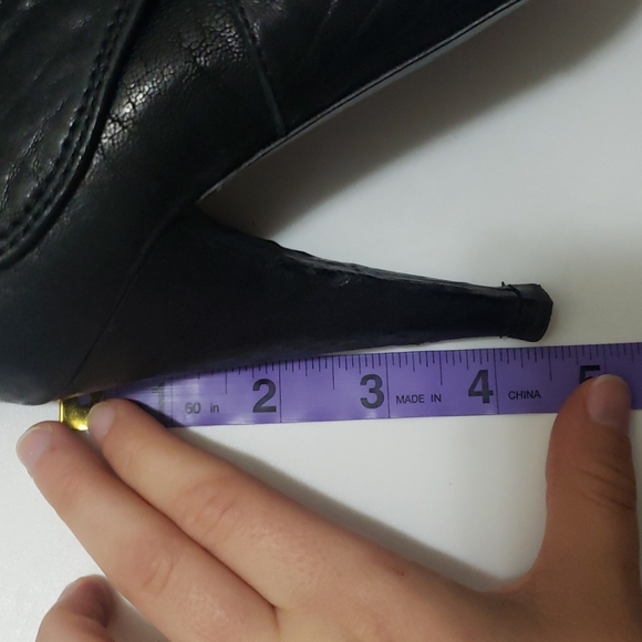 Vic Matie heeled leather booties black - Picture 9 of 9